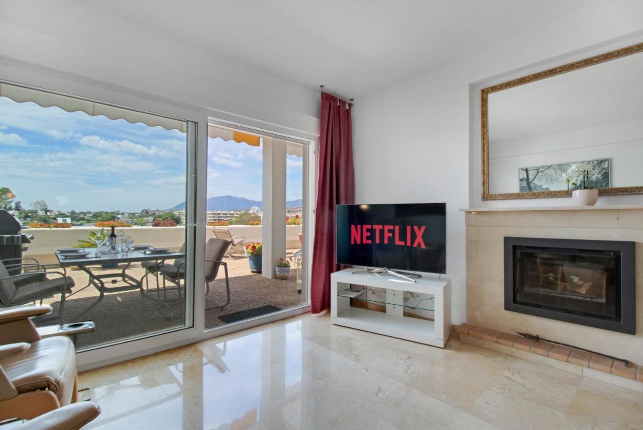 Lujoso Apartamento Con Alucinantes Vistas Al Golf - Iwii A 38 Apartemen Marbella